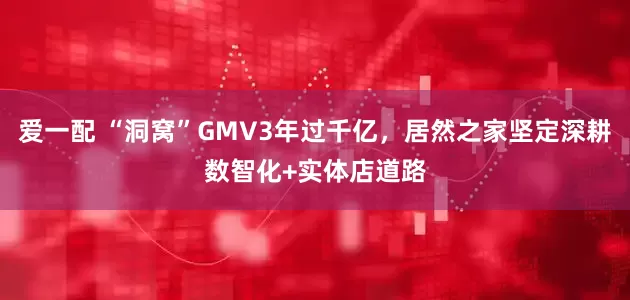 爱一配 “洞窝”GMV3年过千亿，居然之家坚定深耕数智化+实体店道路